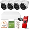 Zestaw monitoringu Hilook 4 kamer IP IPCAM-T2-30DL 1TB dysk