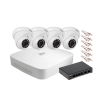 Zestaw monitoringu IP Dahua NVR 4 kamery kopułowe 2MPx