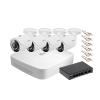 Zestaw monitoringu IP Dahua NVR 4 kamery tubowe 2MPx
