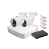 Zestaw monitoringu IP Dahua NVR 2 kamery tubowe 2MPx