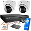 Zestaw do monitoringu IP 2 kamer FullHD EZ-IP by Dahua pełna kontrola Twojego domu