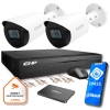 Zestaw do monitoringu IP 2 kamer FullHD EZ-IP by Dahua kompletma ochrona domu