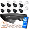 Zestaw do monitoringu IP 8 kamer EZ-IP by Dahua FullHD pełna kontrola domu biura