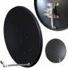 CZASZA ANTENA 90 CM STANDARD GRAFITOWA (COR-900SAE-C) - satelitarna