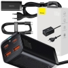 ŁADOWARKA SIECIOWA Baseus GaN 3 Pro Desktop Fast Charger CCGP000101 100W 2x USB-A 2x USB-C PD 3.0 QC 4.0+
