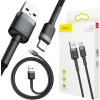 KABEL USB-A -> USB-C Baseus Cafule CATKLF-AG1 50cm 3A QC 3.0 CZARNO-SZARY W NYLONOWYM OPLOCIE
