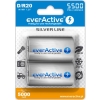 Akumulatorki D / R20 Ni-MH everActive 5500mAh Silver Line (box 2 szt.)