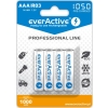 Akumulatorki AAA / R03 Ni-MH everActive 1050mAh (box 4 szt.)