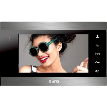 Wideomonitor EURA VDA-01C5 czarny do VDP-00C5