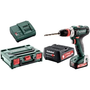 Wiertarko-wkrętarka akumulatorowa Metabo PowerMaxx BS 12 Q 2x2Ah ładowarka walizka