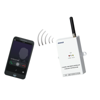 Kontroler GSM ORNO do sterowania bramą, z wejściem USB OR-GB-449