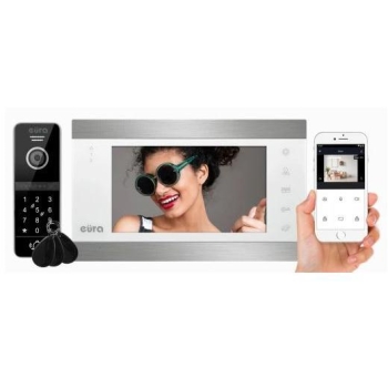 WIDEODOMOFON EURA VDP-00C5 BIAŁY TUYA