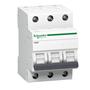 Wyłącznik nadprądowy 3P B 16A 6kA AC K60N A9K01316, Schneider