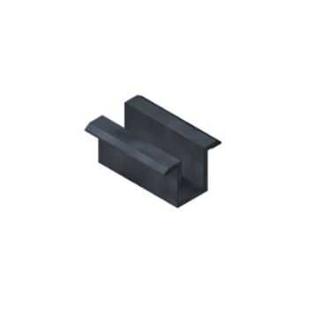 Klema środkowa uniwersalna czarna KENO (K-05-CZ)