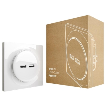 FIBARO WALLI N USB Outlet | FGWU-021