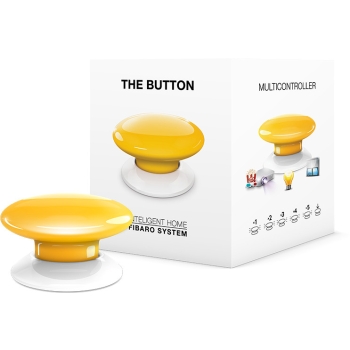 FIBARO The Button | FGPB-101-4 ZW5 | Żółty