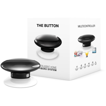 FIBARO The Button | FGPB-101-2 ZW5 | Czarny