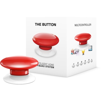 FIBARO The Button | FGPB-101-3 ZW5 | Czerwony