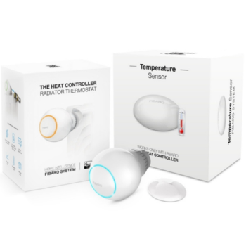 FIBARO The Heat Controller Starter Pack EU ZWE | Zestaw do kontroli ogrzewania