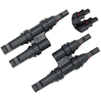 KONEKTOR RÓWNOLEGŁY MĘSKI + ŻEŃSKI MC4 2->1