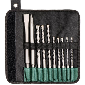 Zestaw wierteł i dłut Metabo w zwijanym etui