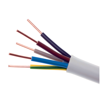 Przewód elektryczny drut okrągły YDY 450/750V 5x2,5mm2 100m MERCOR