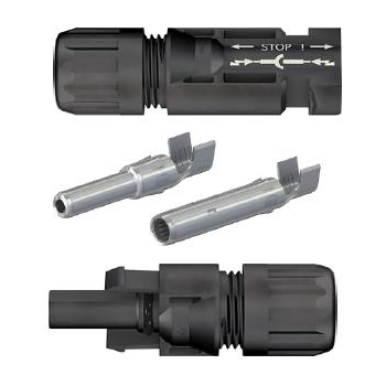 Komplet złączy, konektorów Multi-Contact, Staubli MC4 4-6mm2