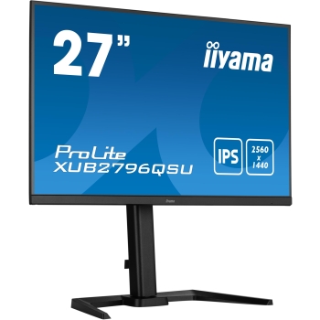 Monitor LED IIYAMA XUB2796QSU-B5 27 cali WQHD HAS + Pivot 1ms FreeSync