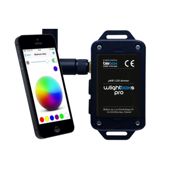 BLEBOX wlightboxS pro - SCIEMNIACZ LED 12 - 24V DC Z ZEWNETRZNA ANTENA