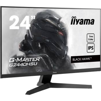 Monitor LED IIYAMA G2440HSU-B1 24 cale Black Hawk