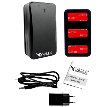 Lokalizator GPS Nadajnik Alarm Gsm Samochodowy ORLLO TRACK-1-PRO