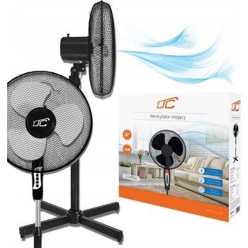 Wentylator stojący LTC WT02 40W 16 czarny LXWT02