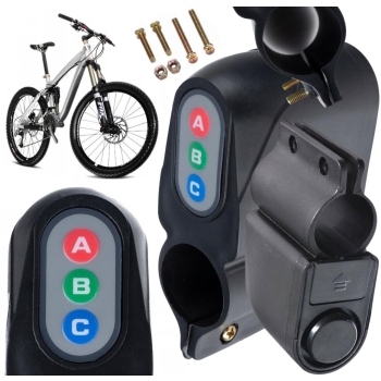 GOTEL L47 ALARM ROWEROWY ELEKTRONICZNY ZAMEK