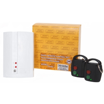 ELMES ODBIORNIK 2-KAN. + 2 PILOTY 2-PRZYCISKOWE, ZASILANIE 12/24V DC/AC DWB100HS-HET