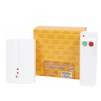 ELMES ODBIORNIK 2-KAN. + PILOT 2-PRZYCISKOWY O DUŻYM ZASIĘGU, ZASILANIE 12/24V DC/AC DW200HS-HET