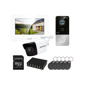 Zestaw wideodomofonowy Hikvision 1- rodzinny