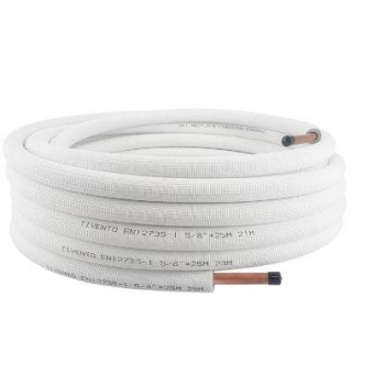 Rura Miedziana w otulinie 5/8 krąg 25 m Tivento Flex