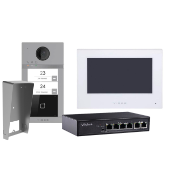 WIDEODOMOFON IP VIDOS ONE 2xM2010W/S2402