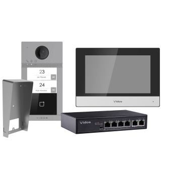 WIDEODOMOFON IP VIDOS ONE 2xM2010/S2402-N