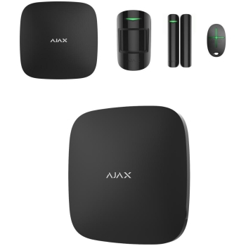 AJAX StarterKit (black) DO MIESZKANIA 3 czujki + wkrętak