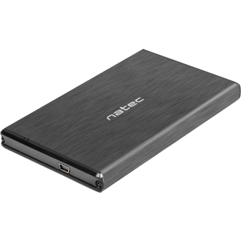 Zewnętrzna obudowa dysku Natec Rhino SATA 2.5cala USB 2.0 Slim (Czarny)