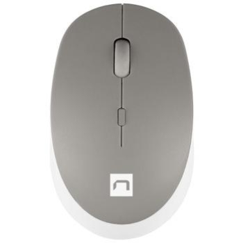 Mysz bezprzewodowa Natec Harrier 2 1600dpi Bluetooth biało-szary