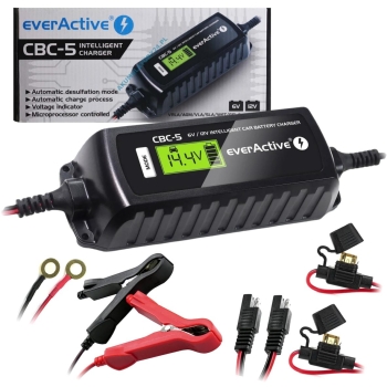 Ładowarka prostownik do akumulatorów 6V/12V everActive 14.8V/3.8A CBC-5