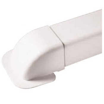 Maskownica ścienna IPWE110 biała Ivensis IPWE110