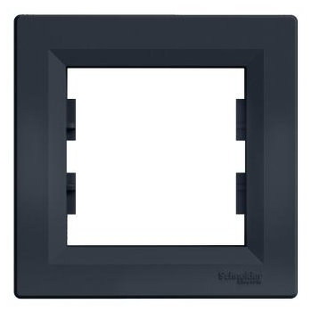 Ramka pojedyncza 1-krotna Schneider Asfora EPH5800171 antracyt