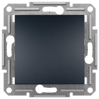 Łącznik pojedynczy schodowy bez ramki Schneider Asfora EPH0400371 antracyt