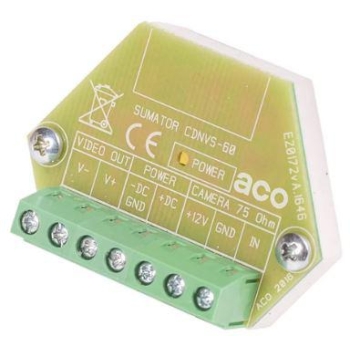ACO CDNVS-60 Sumator do systemu wideo bez obudowy do puszki fi60