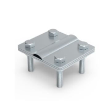 Złącze uniwersalne uziomu, odgałęźne na pręt OG Elko-Bis