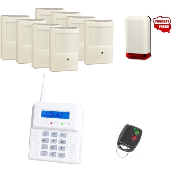 ZESTAW ELMES DO DOMU lub BIURA 8 czujek