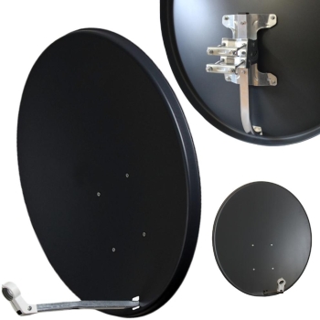 CZASZA ANTENA 90 CM STANDARD GRAFITOWA (COR-900SAE-C) - satelitarna